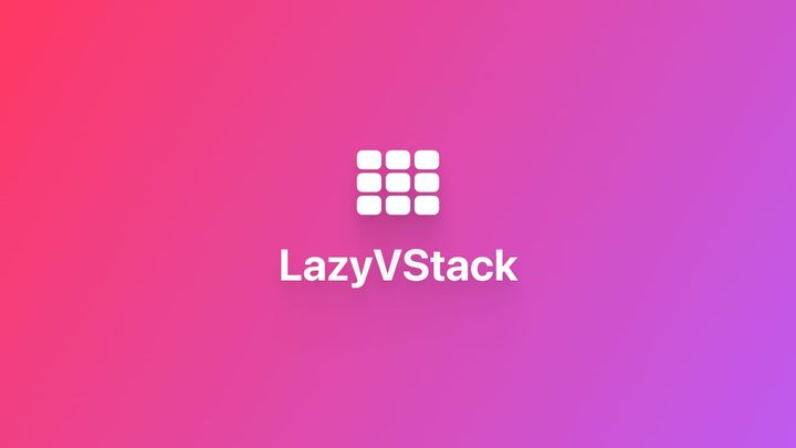 使用 LazyVStack 创建瀑布流布局。