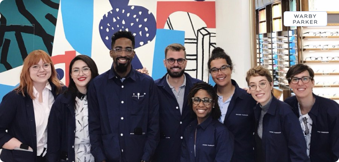 Image from Warby Parkers 