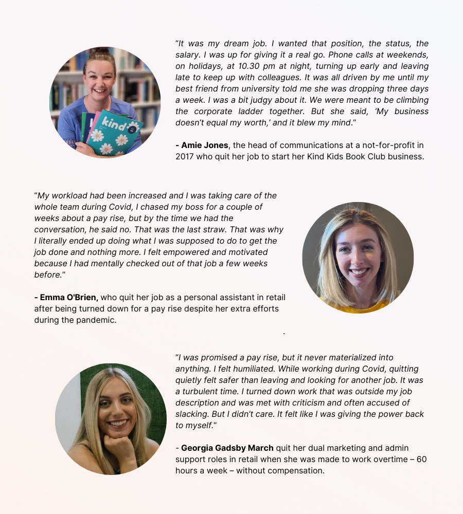 Stories about Quiet Quitting