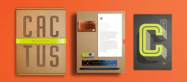 Cactus employee welcome kit