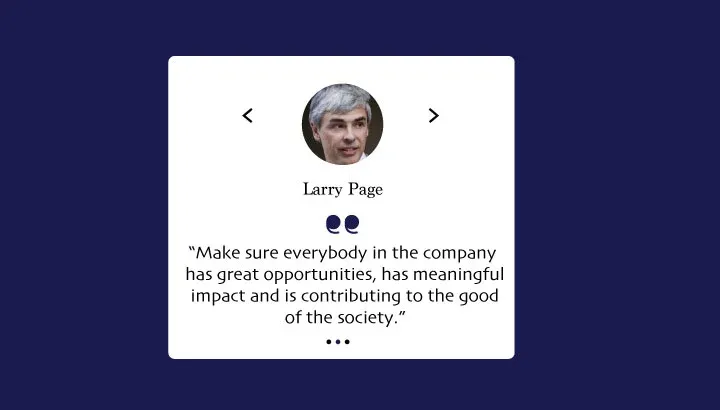 Employee recognition quote by Larry Page
