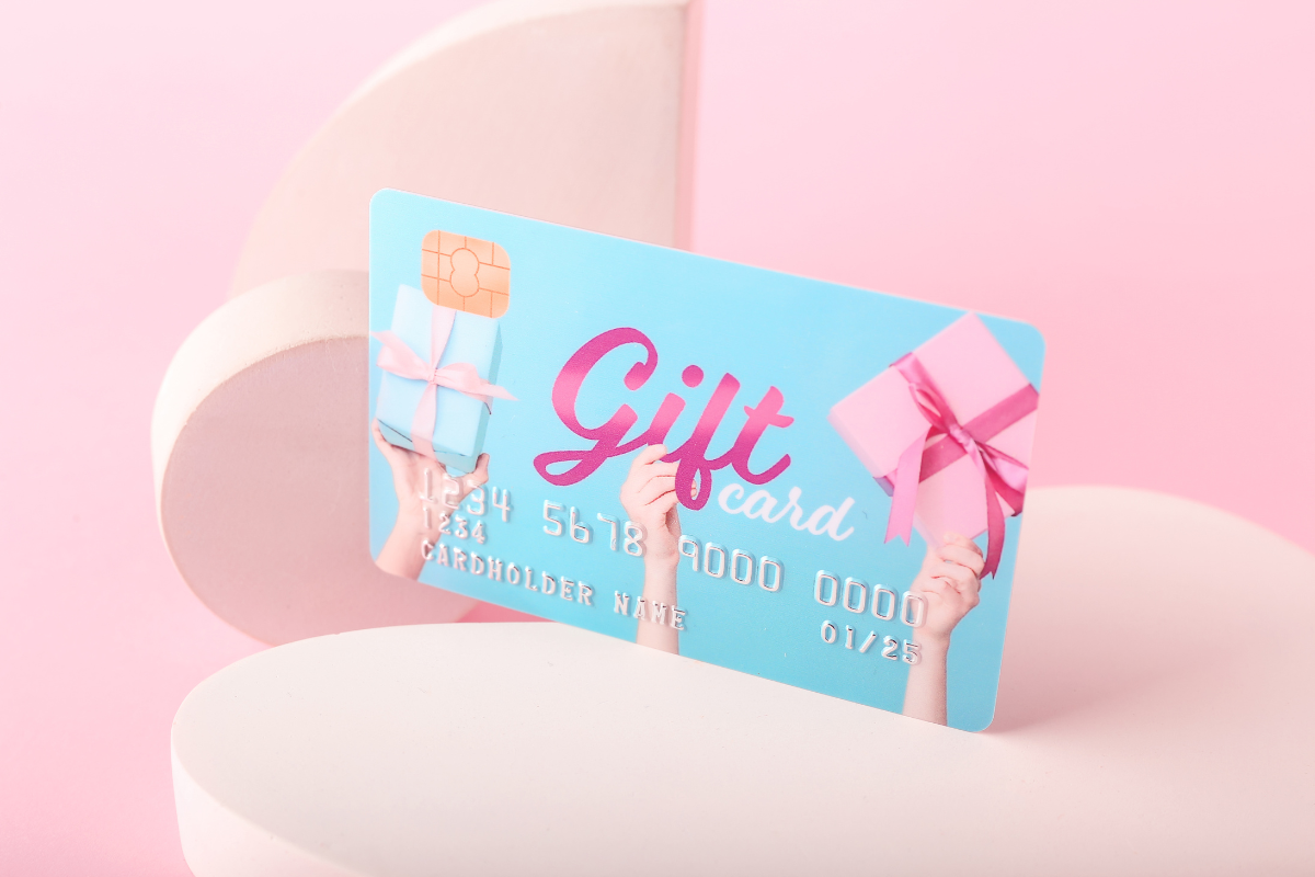 Shopping e-gift card