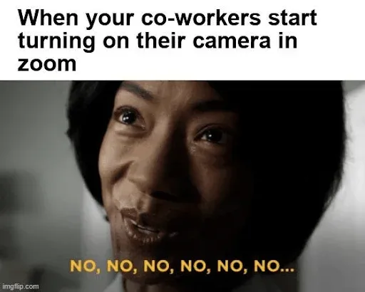 being prepared to make a video call 