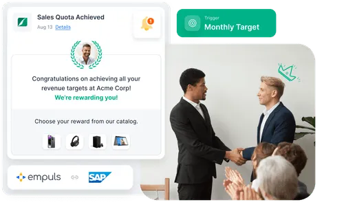 Empuls Cash Rewards for Sales Targets