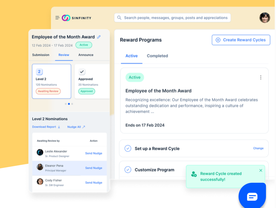 Empuls reward program dashboard