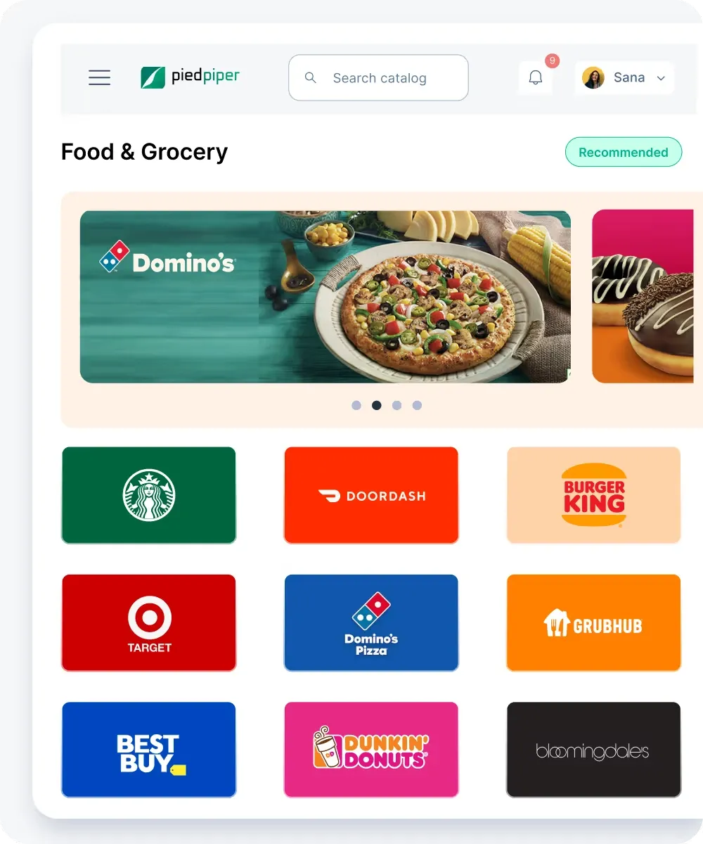 Food  and Grocery Giftcards