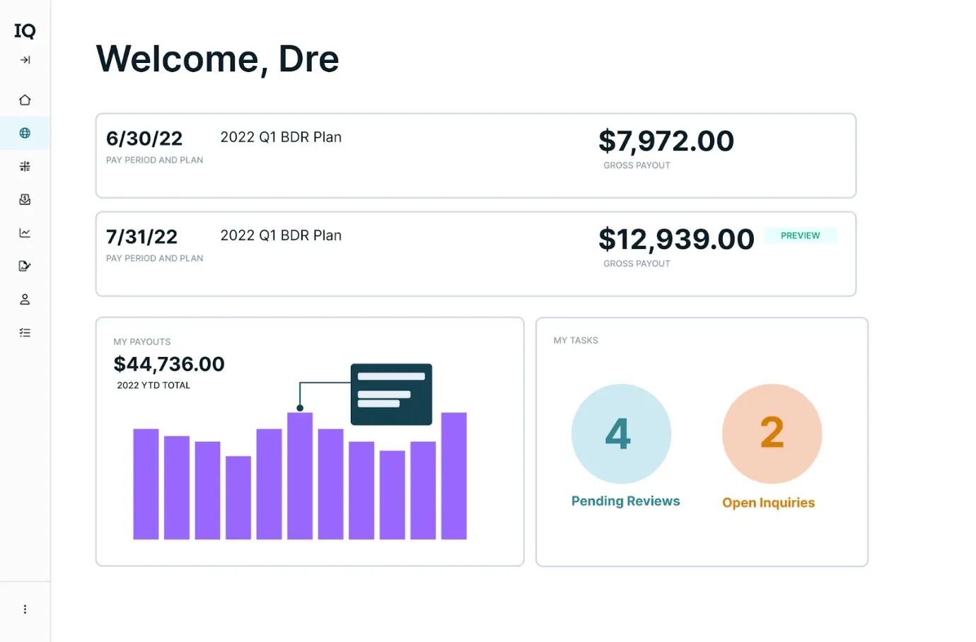 CaptivateIQ sales commission software