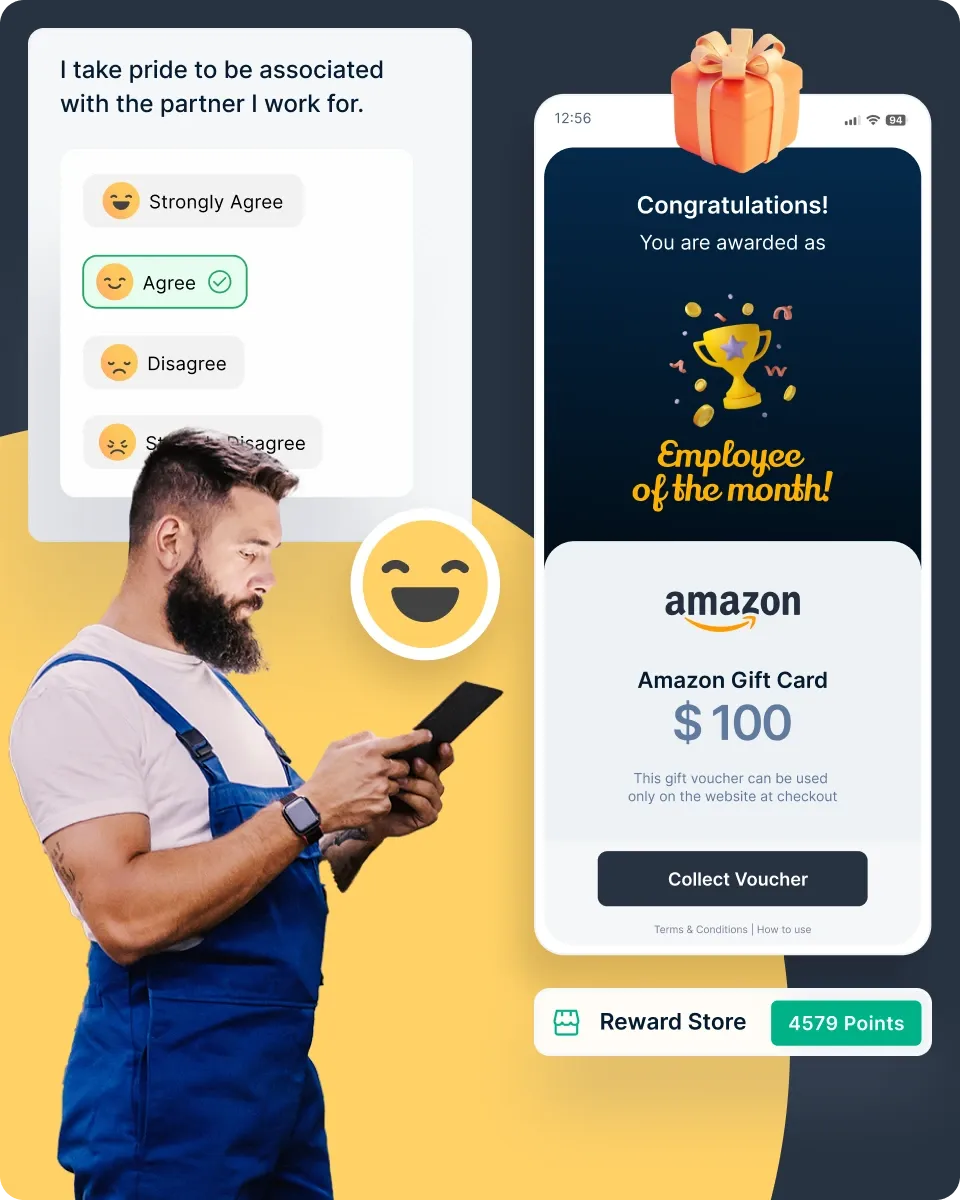 Empuls Automates rewards and recognition