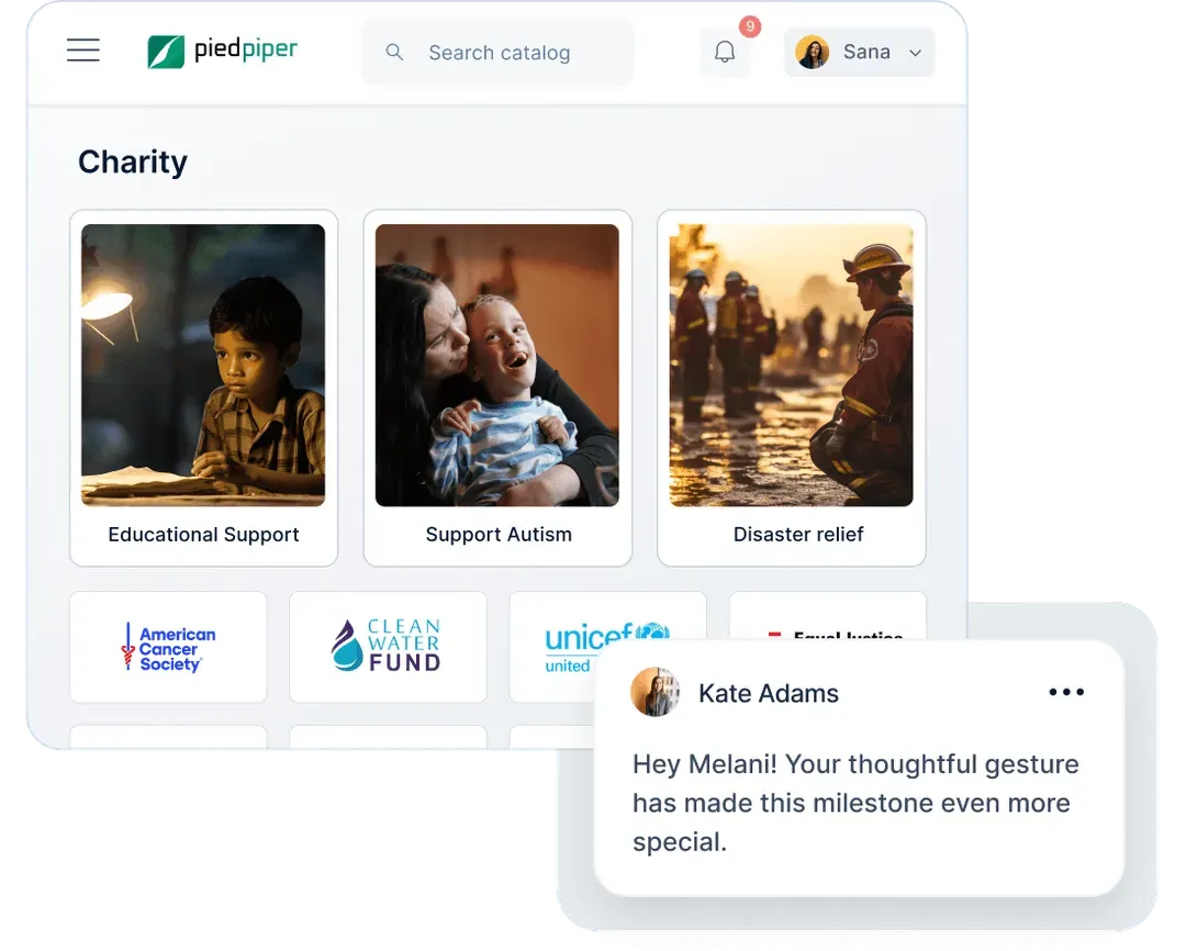 charity dashboard