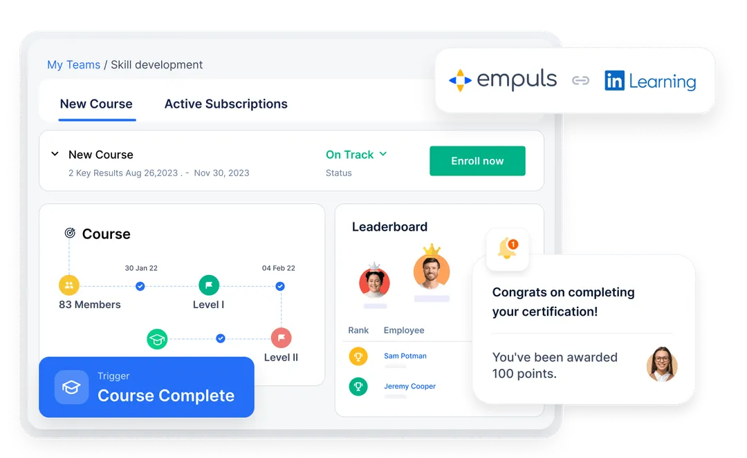 Empuls Learning Courses and Opportunities