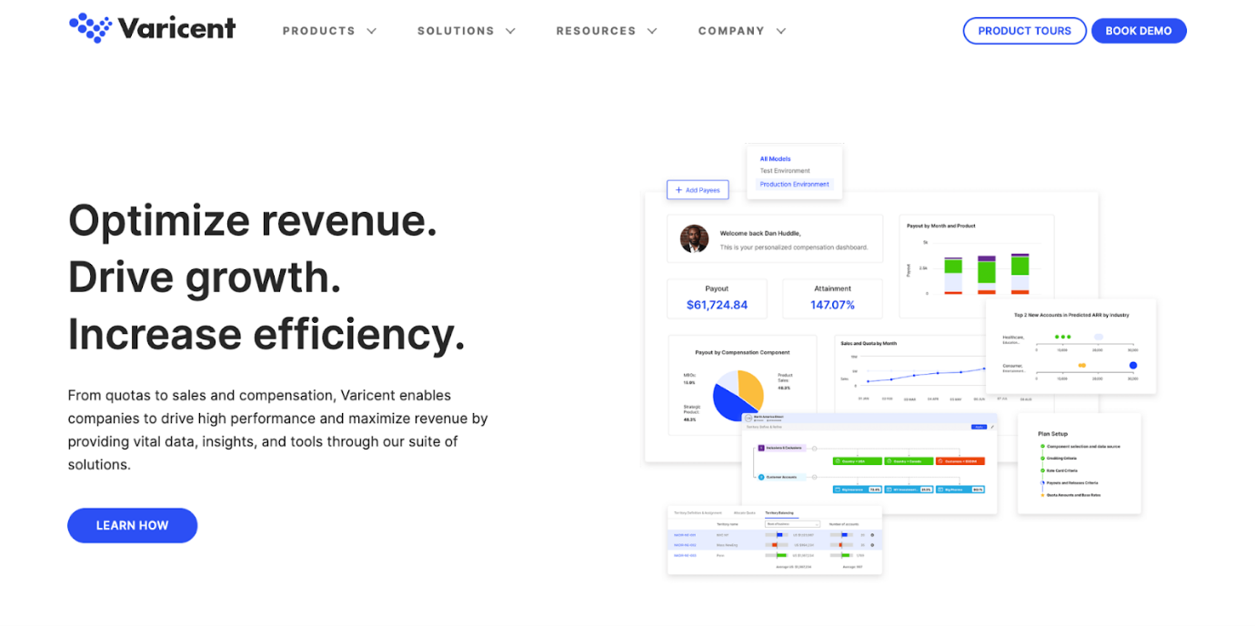 Varicent sales commission software