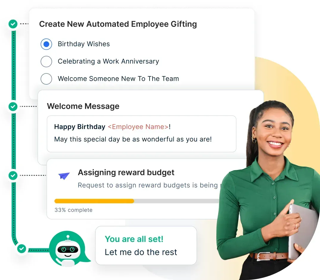 Automated personalization rewards