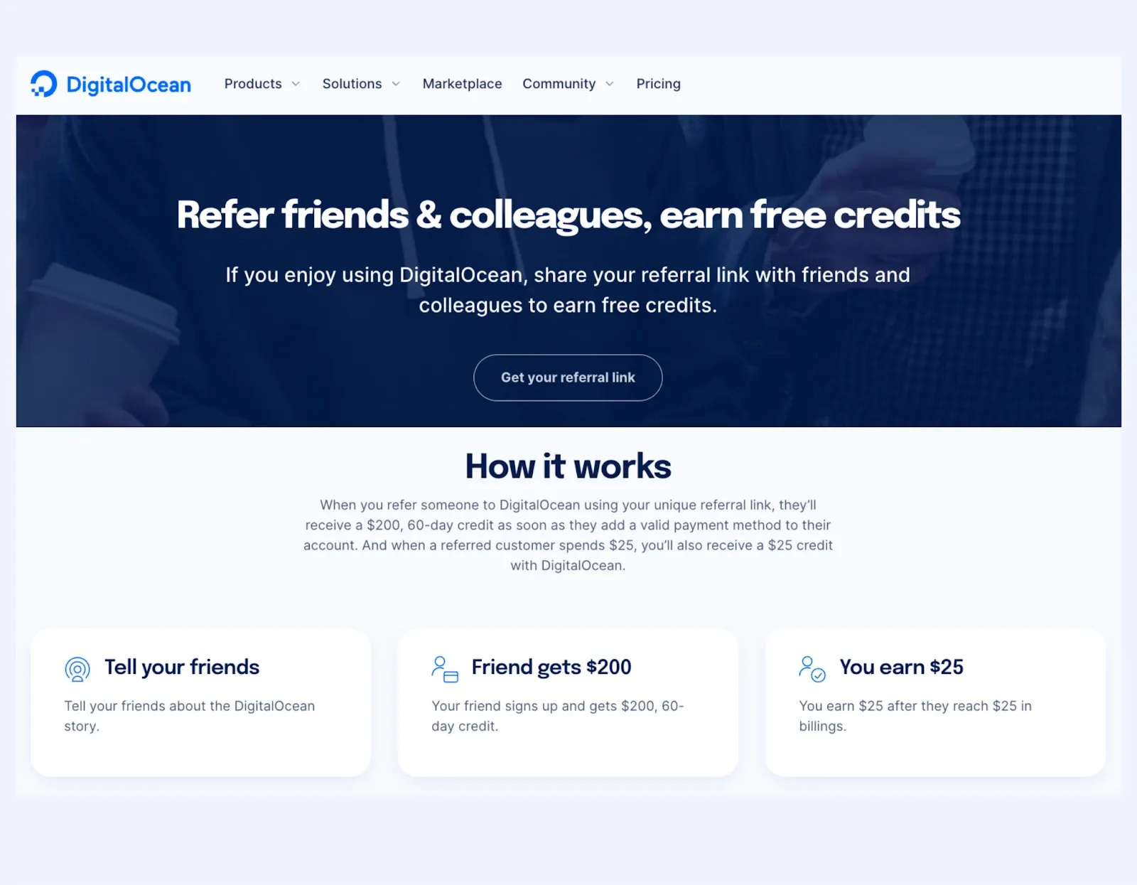 DigitalOcean referral program