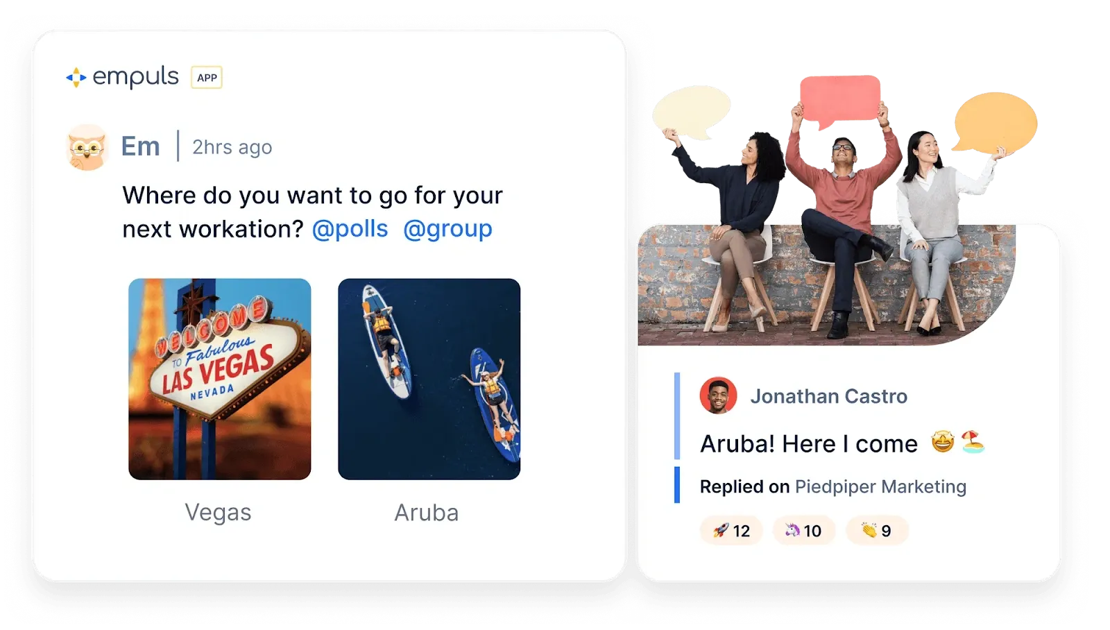 Empuls team collaboration and connectivity