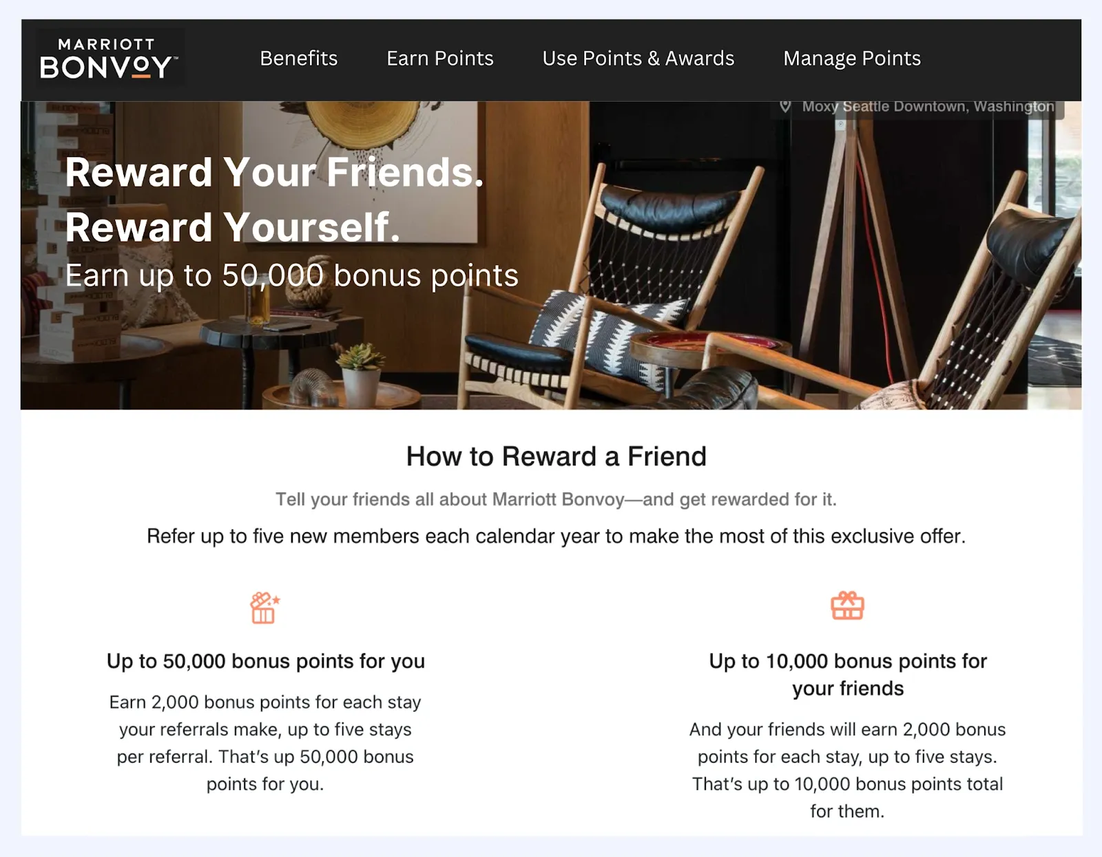 Marriott’s Bonvoy Brilliant referral program