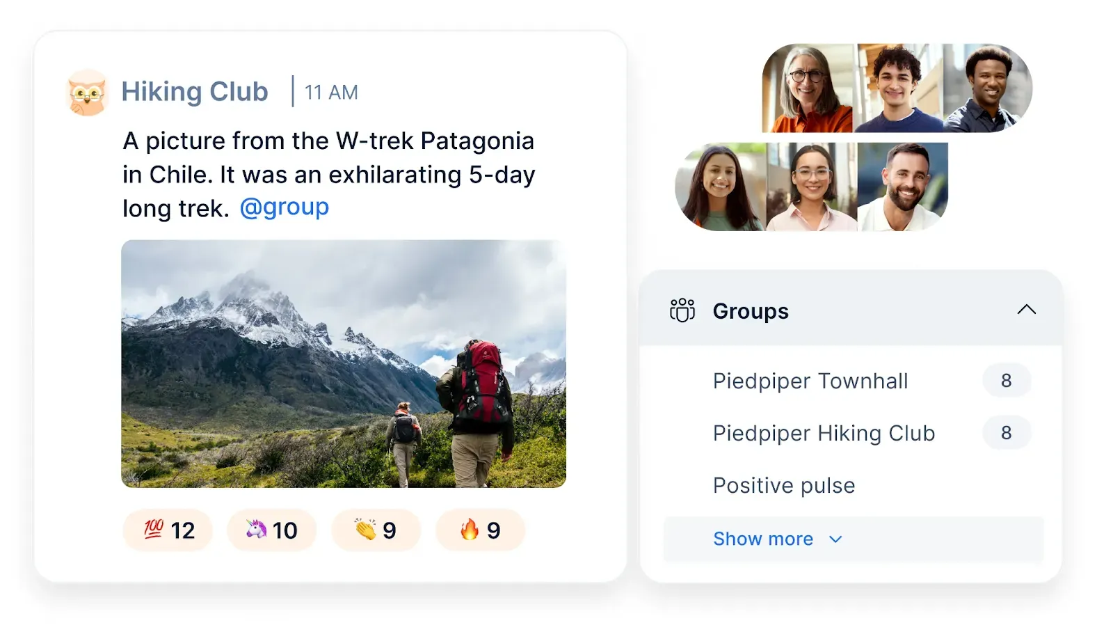Create space for asynchronous communication