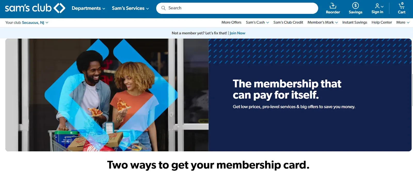 Sam's Club Membership