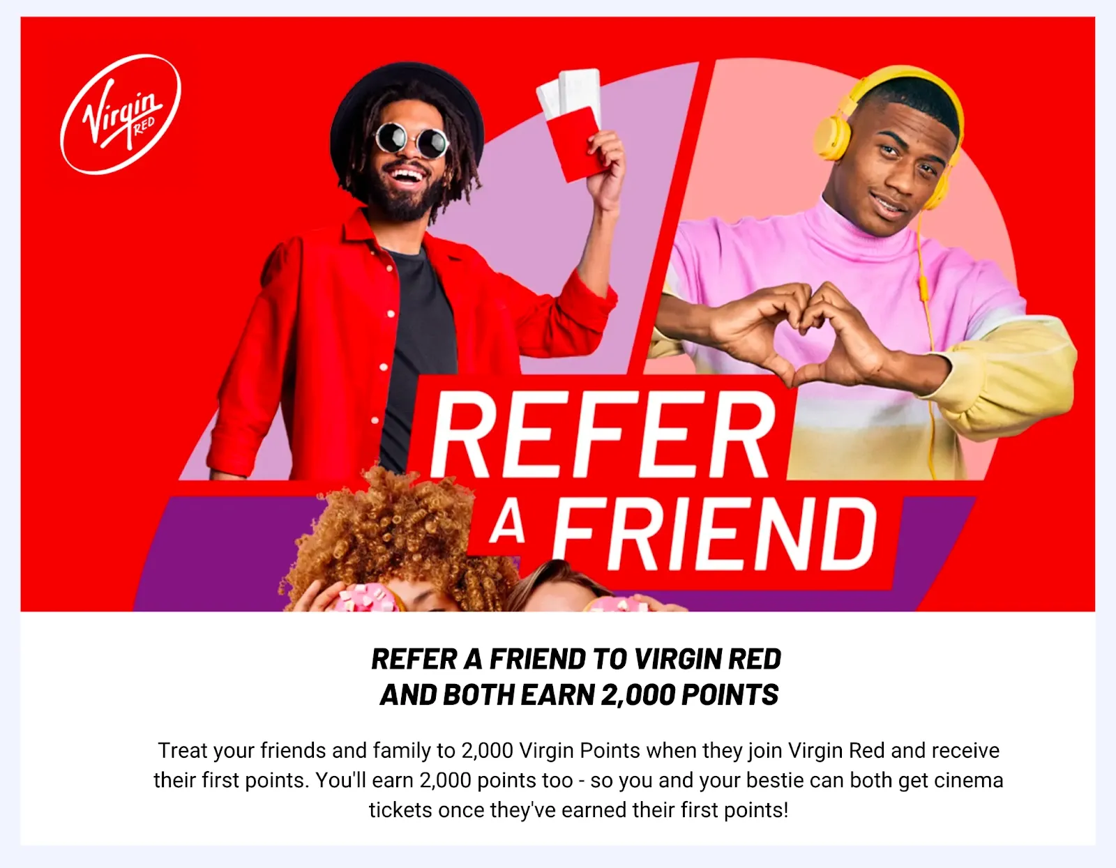Virgin Red referral program