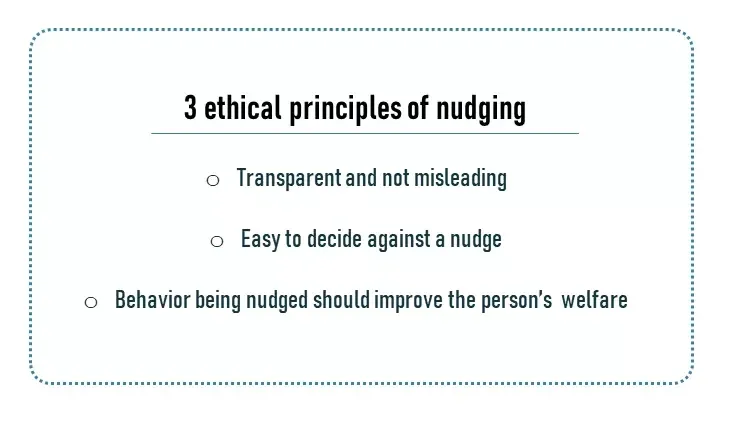 Image describing 3 Ethical Principles of Nudging