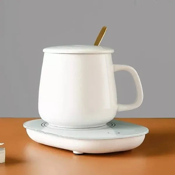 Self-heating mug