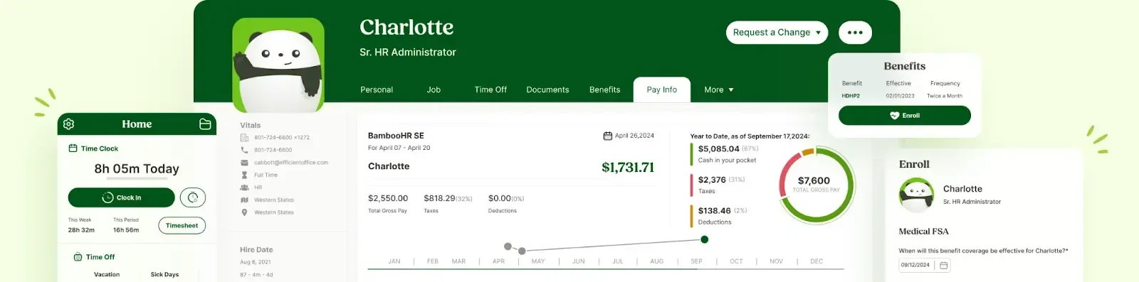 Employee management tool - BambooHR