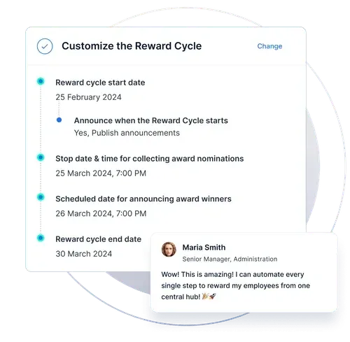 Empuls custom reward cycle