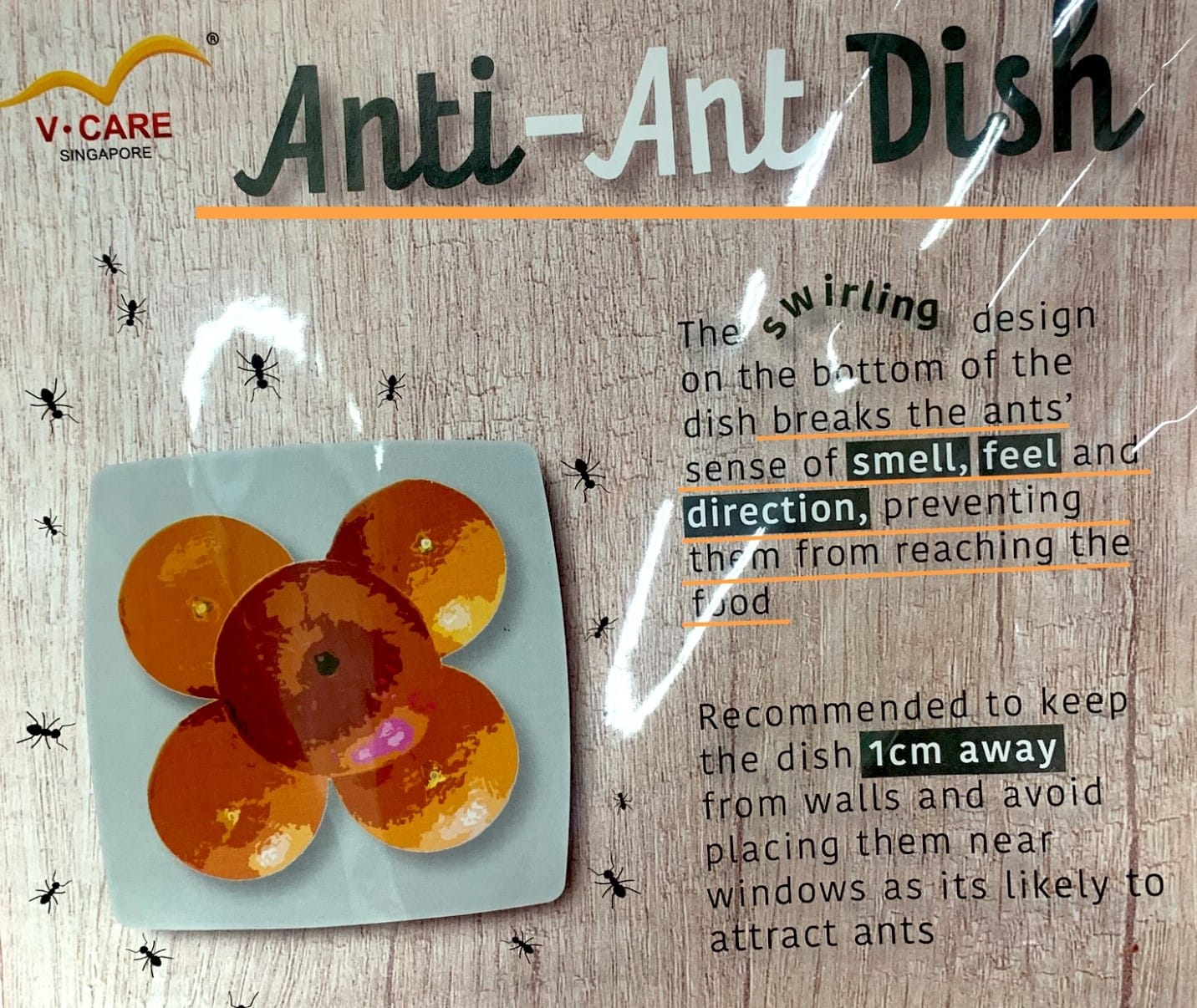 anti- ant dish