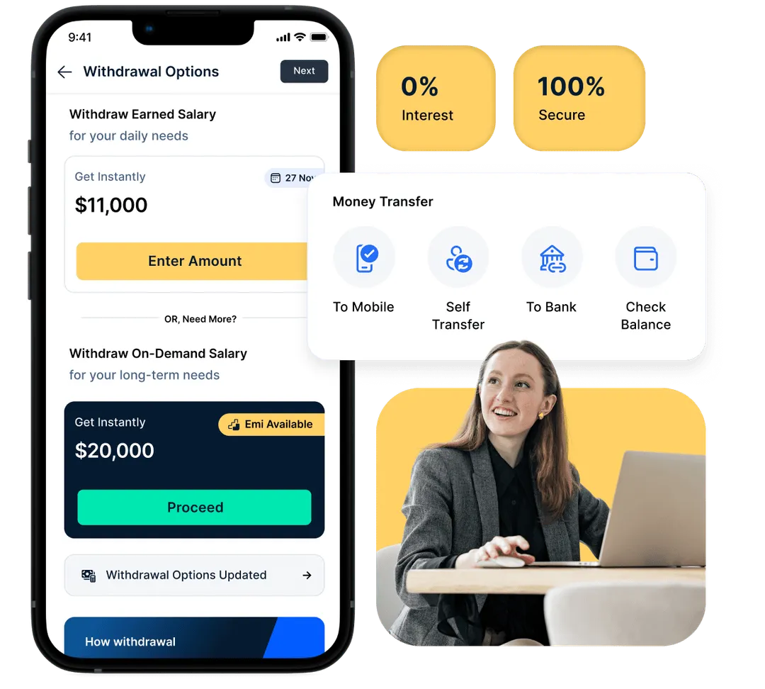 Empuls on demand salary withdrawal
