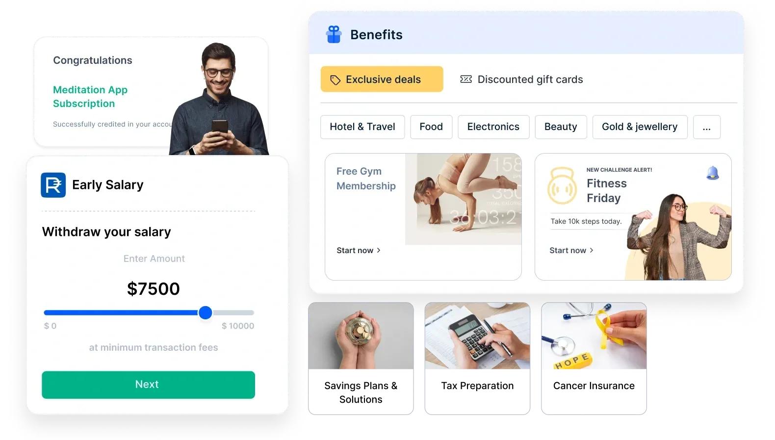 Empuls flexible Perks & benefits