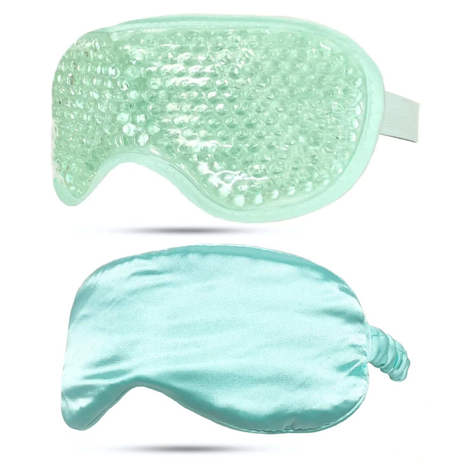 Relaxing eye gel masks