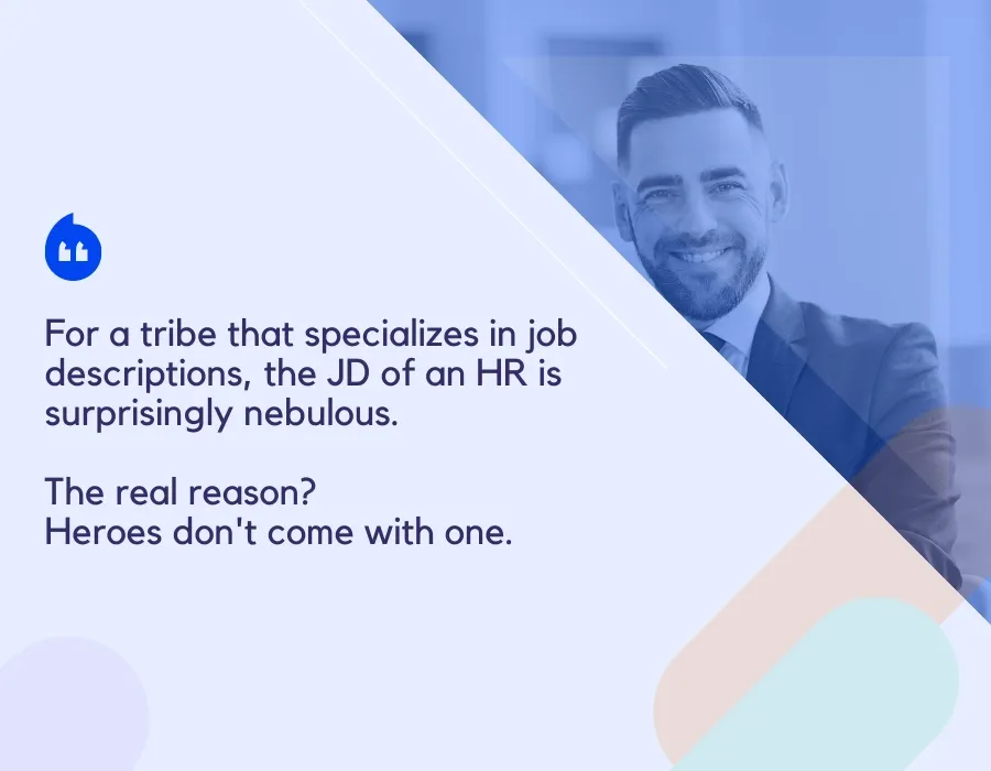 Image debunking Human Resources myth