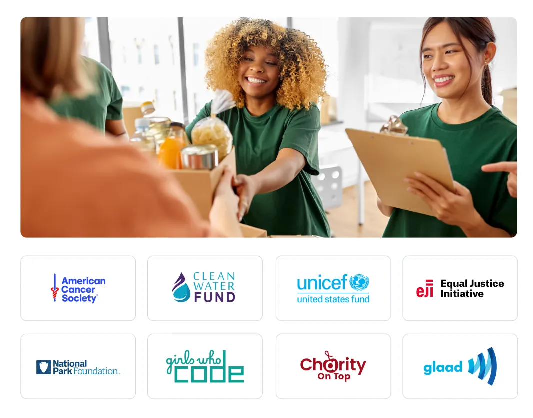 Donation to charity in their name