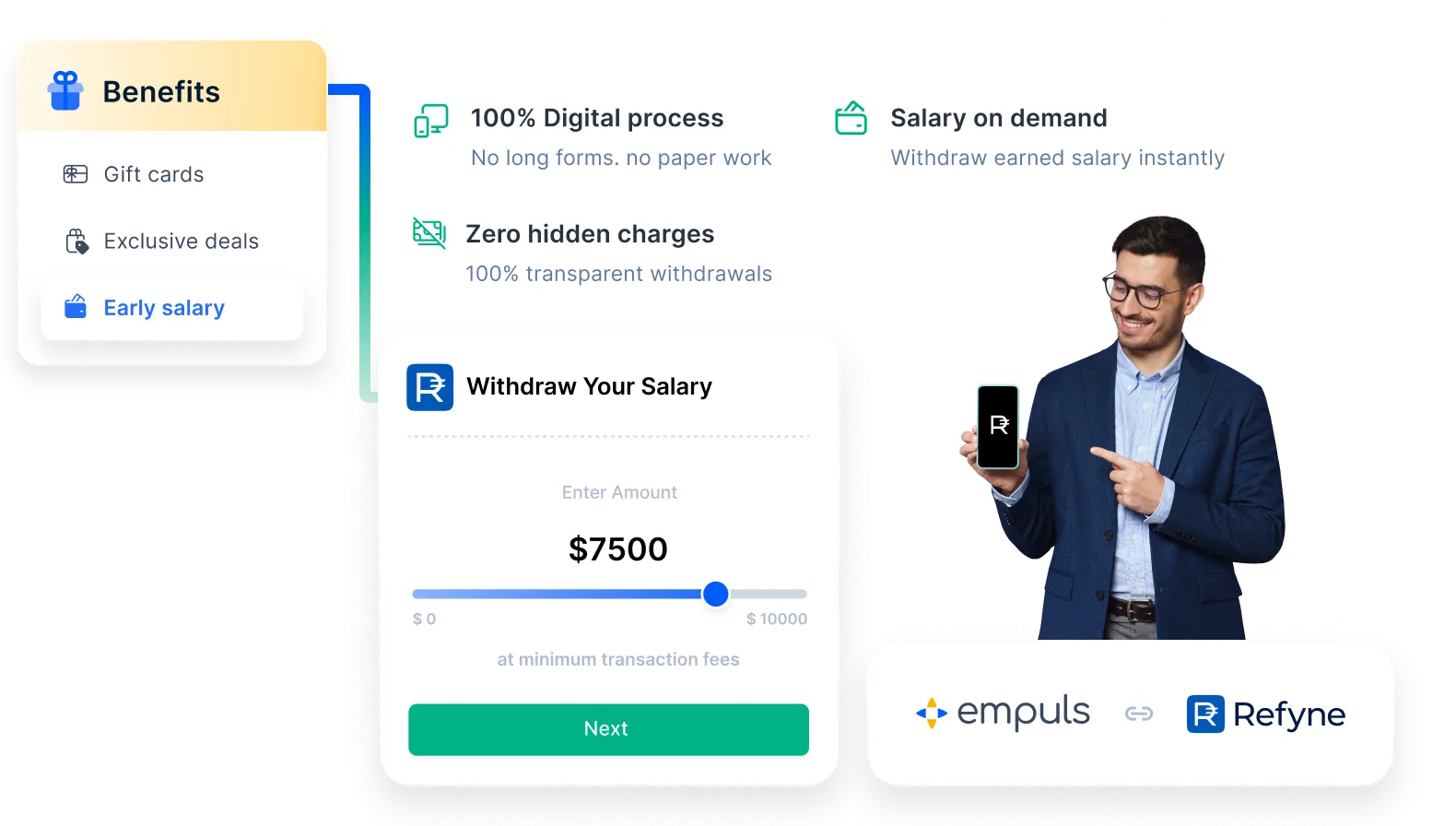 Empuls early wage access