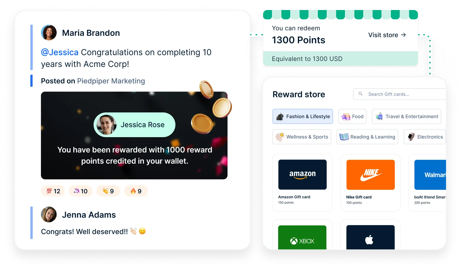 Empuls Points and Rewards Store