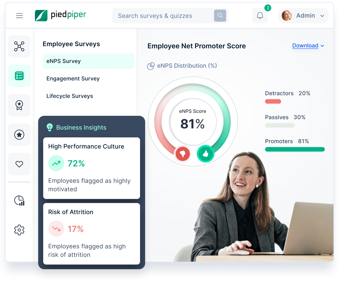 Empuls employee net promoter score
