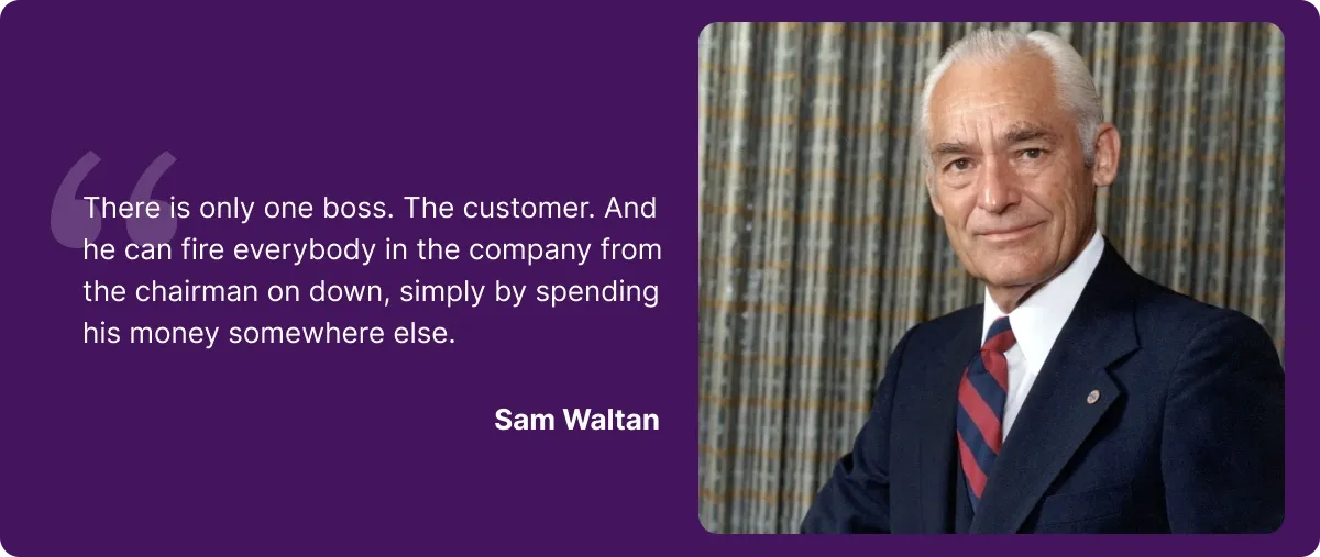 Sam Waltan's Quote on Employee Happiness