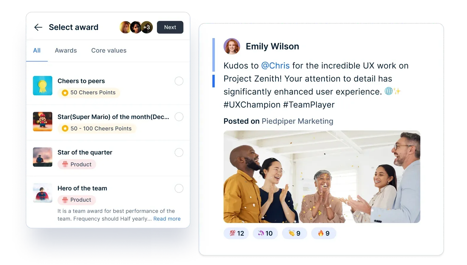 Empuls Rewards and Recognitions