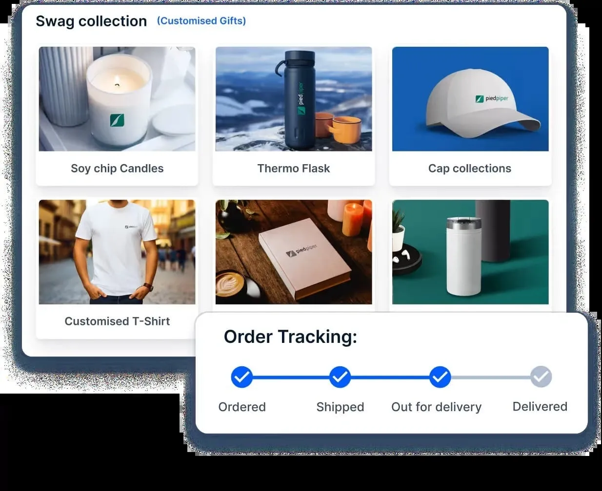 Custom Swag Collection makes brand memorable and adds utility