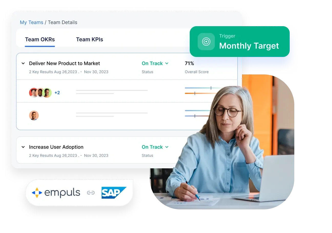 Empuls goal-aligned rewards and recognition programs