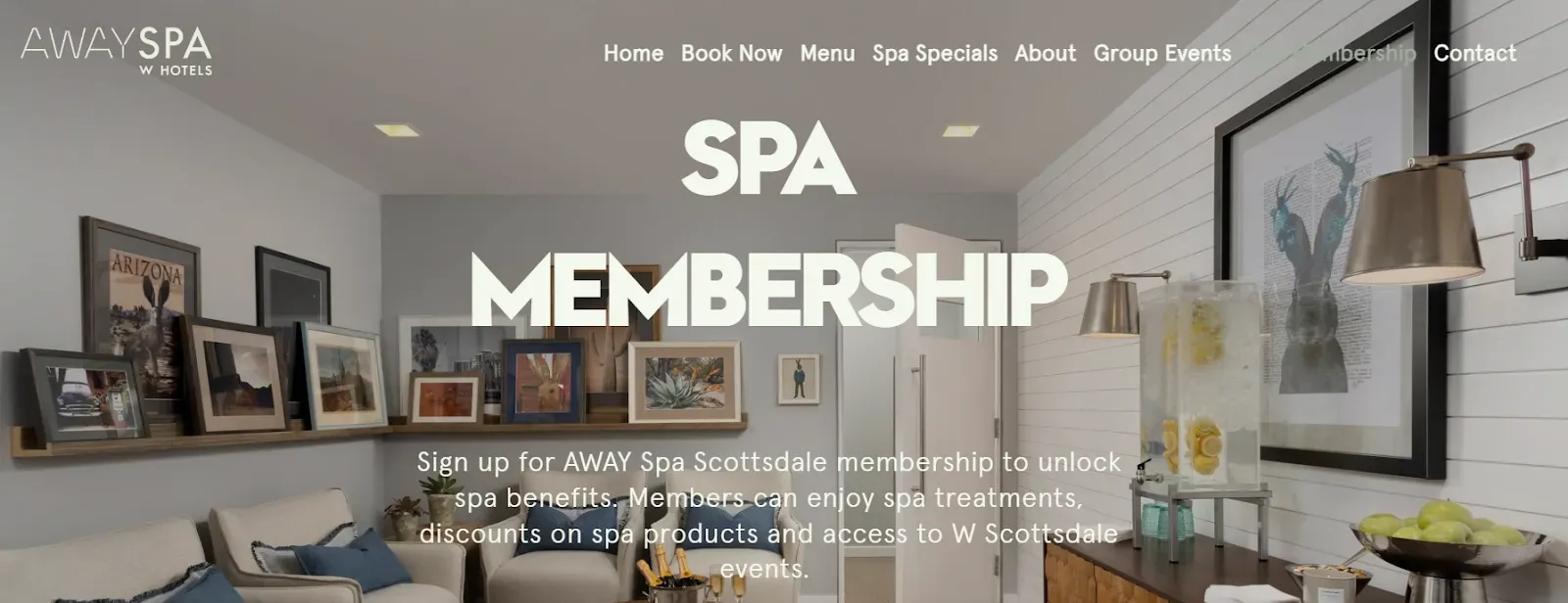 Away Spa Membership