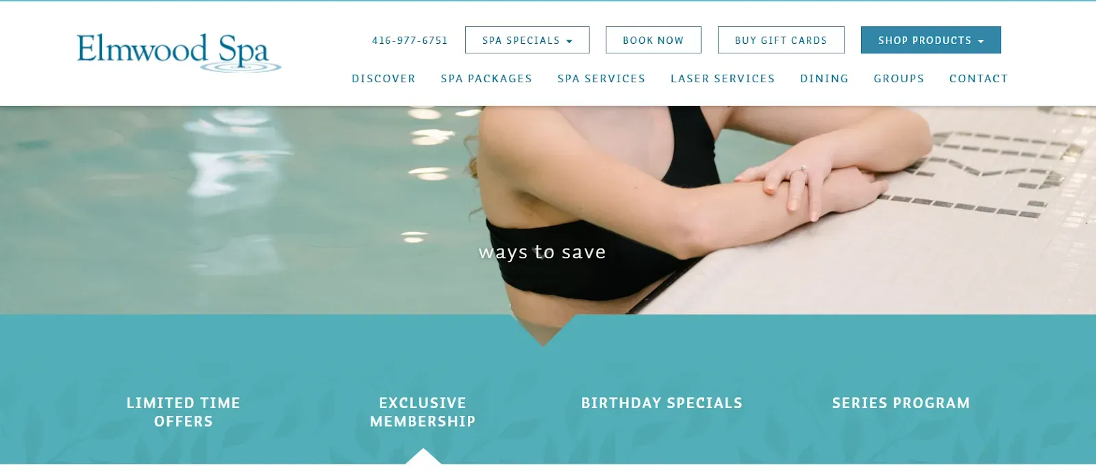 Elmwood Spa Exclusive Program