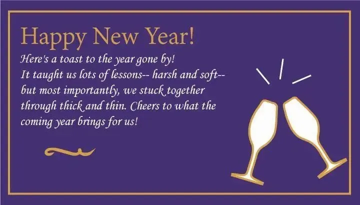 New year wishes