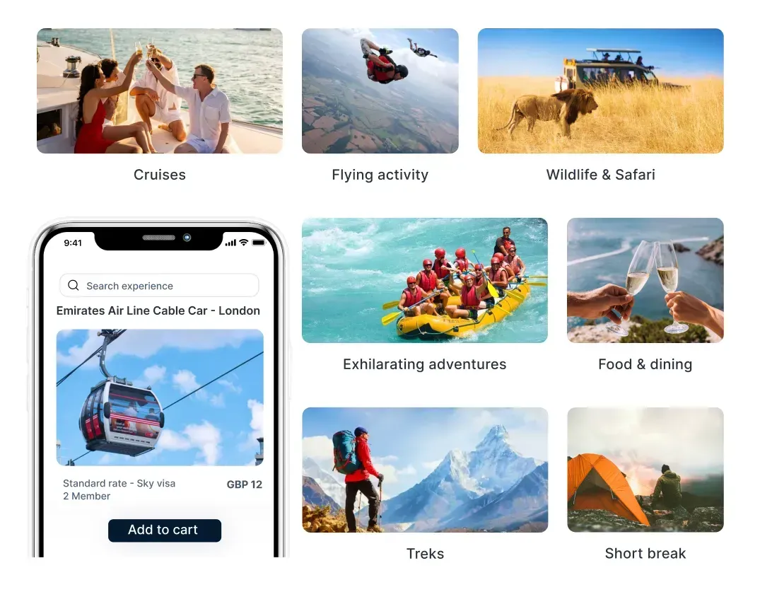 Experience-based gifts