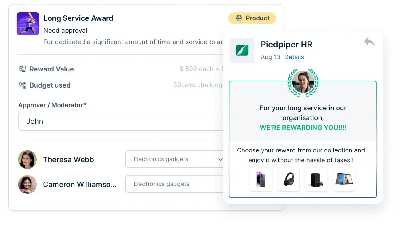 Celebrating milestones and loyalty&nbsp;