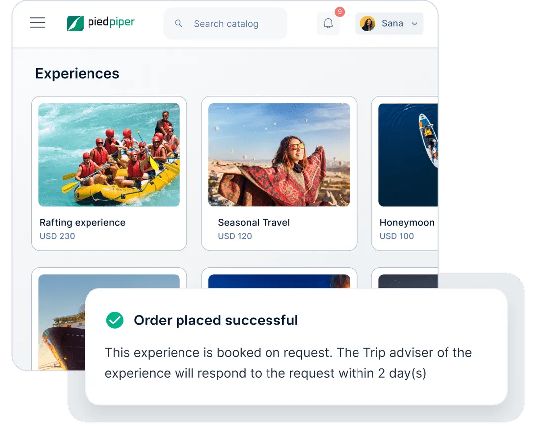 Empuls experiential rewards