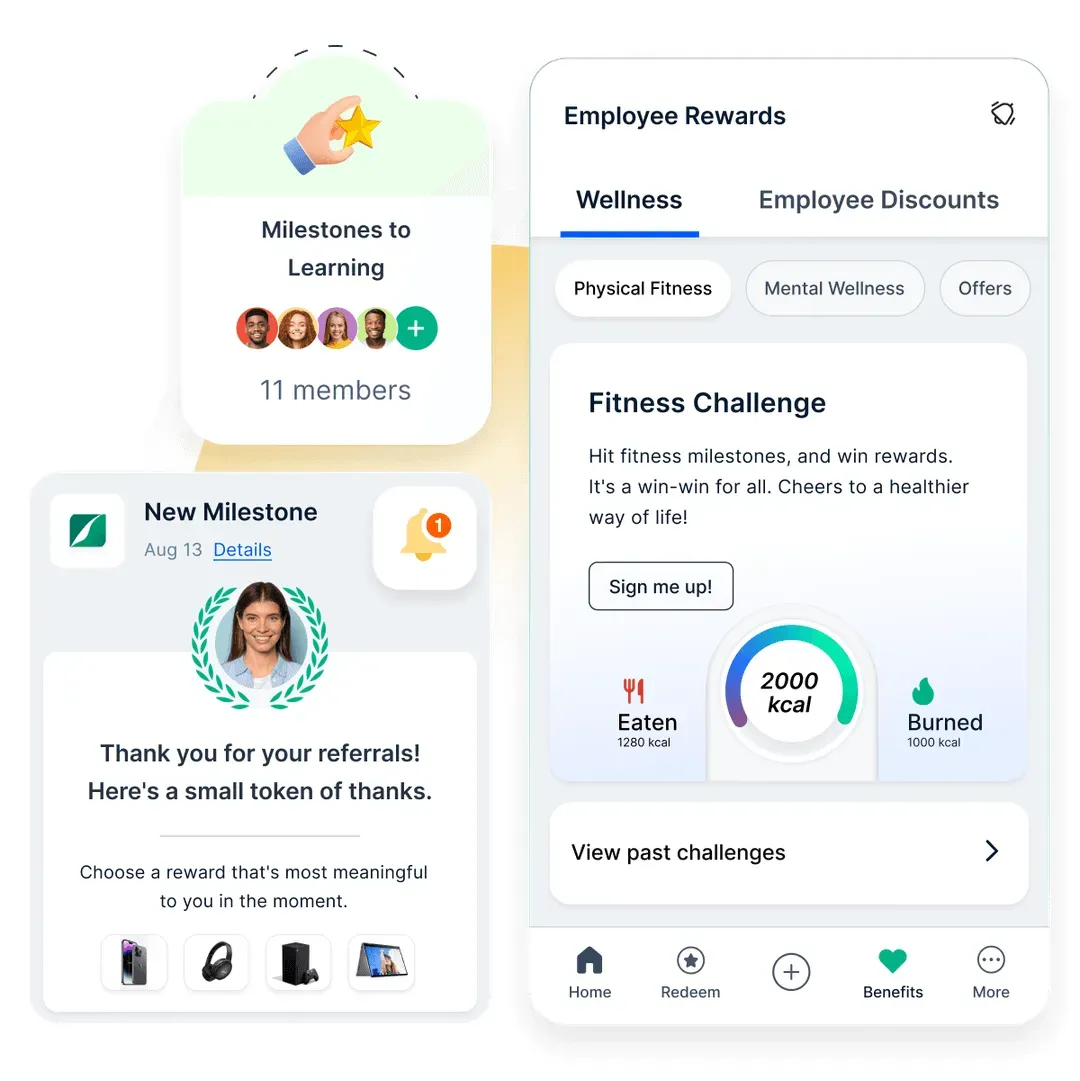 Celebrate milestones that reflect values&nbsp;