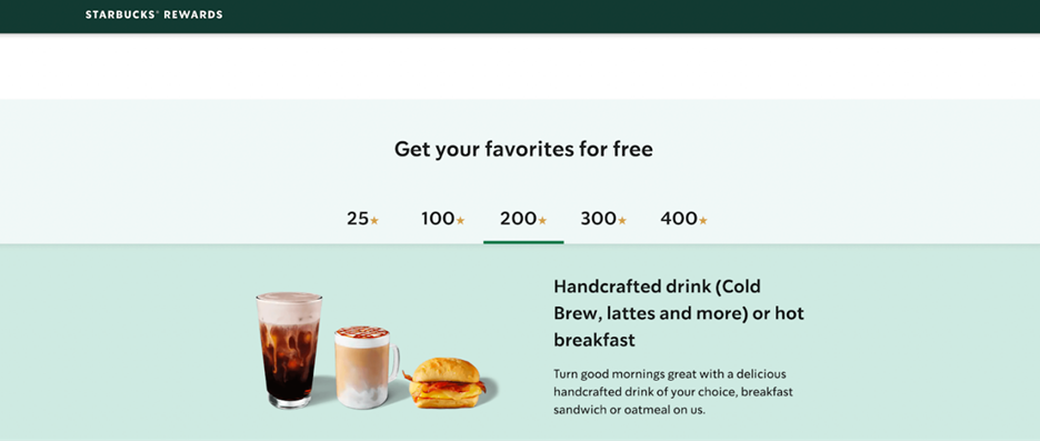 Starbucks’ Rewards Program
