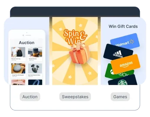 Games, raffles, and sweepstakes entries