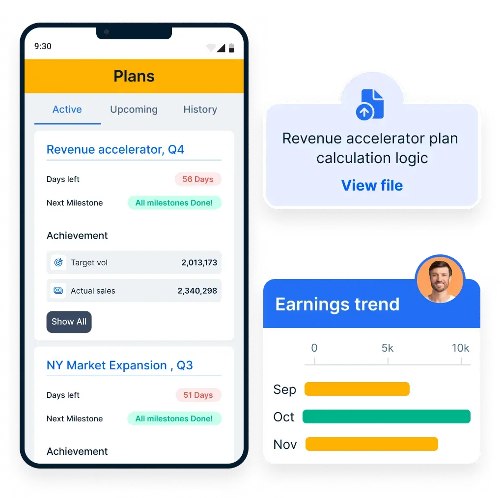 Remote reps can use Empuls' mobile app to monitor their performance