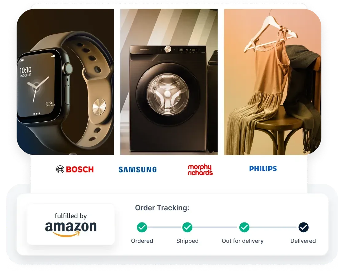 Fashion and Electronics Merchandise Options